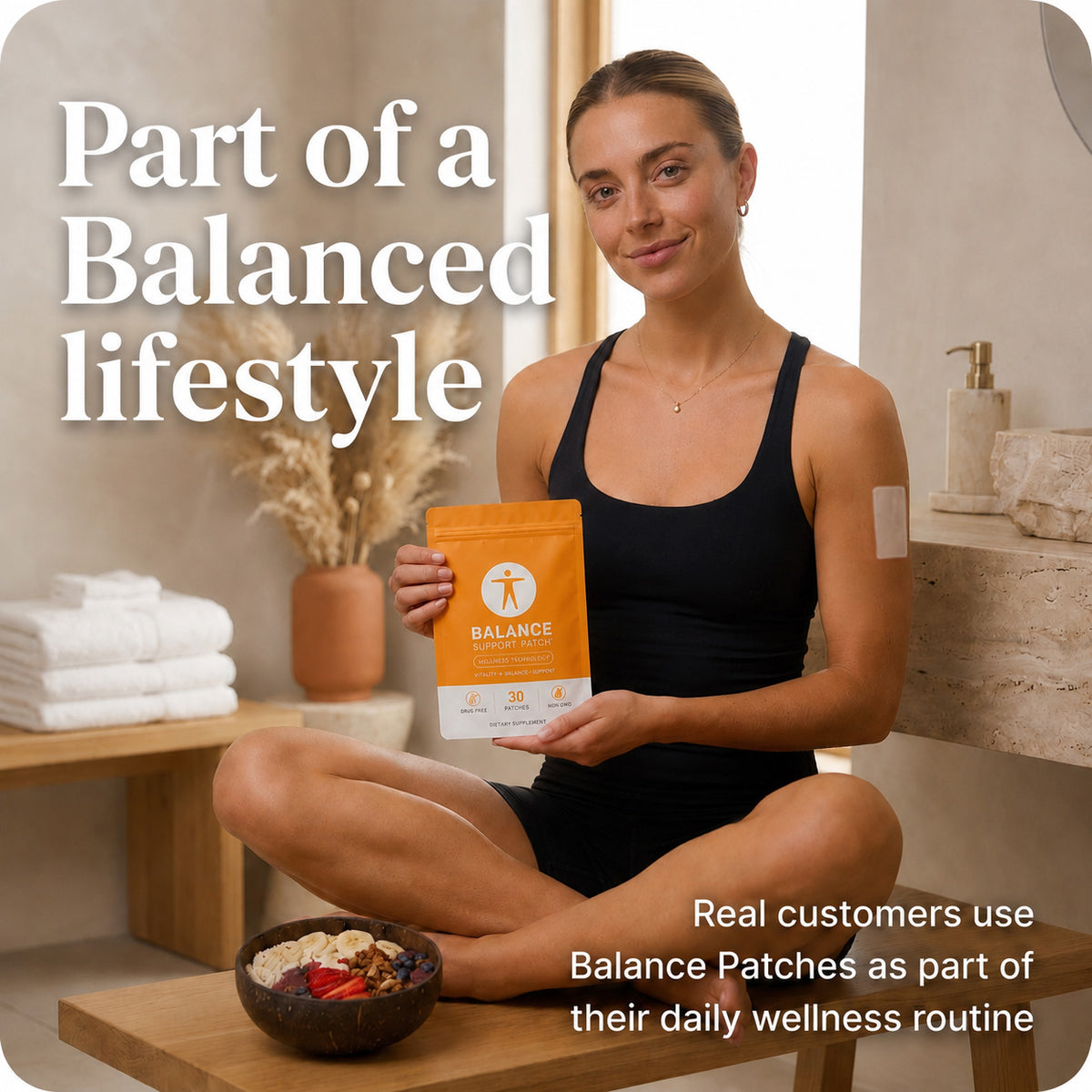 The Slimifyvibe Steady Flow Balance Support Patch