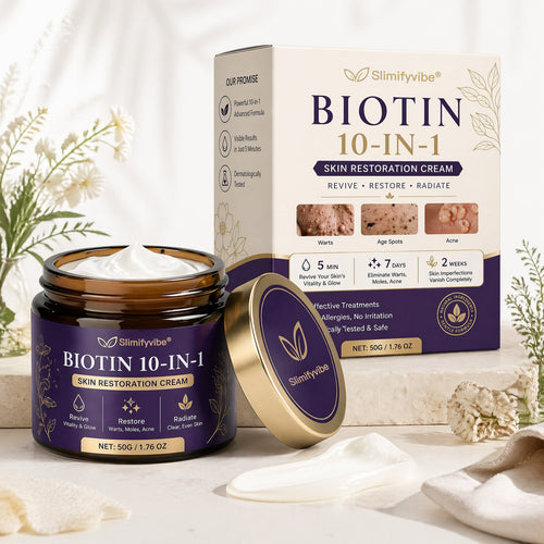 Made and Shipped from USA ✨SLIMIFYVIBE® Biotin 10-in-1 Skin Restoration Cream 🍀