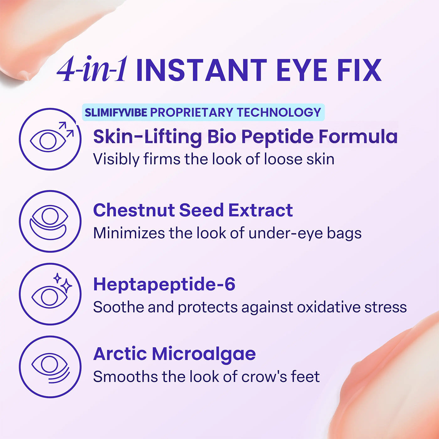 Eye Bag Instant Eraser, Tightens, Firms, & Blurs Wrinkles