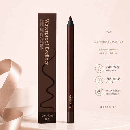 The Hours Dissolve. The Line Remains. 24HR Waterproof Eyeliner